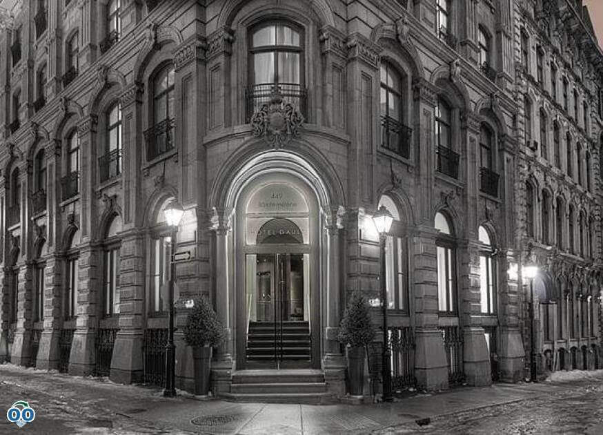 Exterior of grand hotel